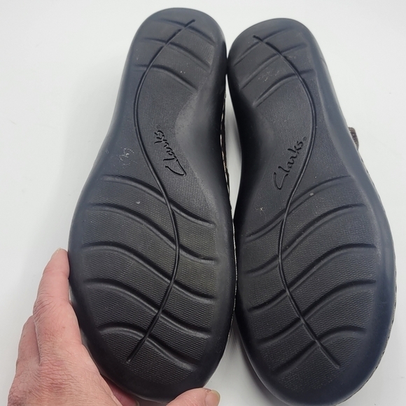 Clarks Bendables MaryJane style shoes size 8M leather upper - Picture 9 of 16